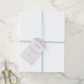  Romantisch Roze  Lijst Welkom Cadeaulabel (Met Touw)