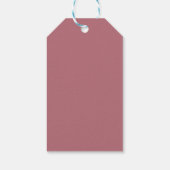 Romantisch Roze  Lijst Welkom Cadeaulabel (Achterkant)