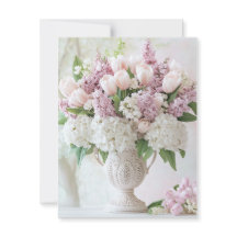 Romantisch Roze Lila en Witte Hydrangea Valentijn'
