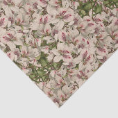 Romantisch roze  lily Waterverf stijlvol Tissuepapier (Detail)