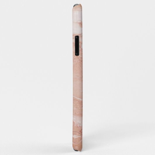 Romantisch roze marmerpatroon Case-Mate iPhone case (Achterkant/rechts)