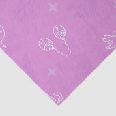 Romantisch roze naadloos patroon tissuepapier (Detail)