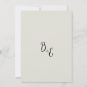 Romantisch roze rood wit mint floraal Vrijgezellen Kaart (Achterkant)