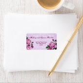  romantisch roze rozen bruiloft ver 002 etiket (Insitu)