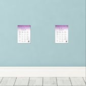 Romantisch Roze Trouwstoel Grafiek Muurkunst Sets (Houten vloer)