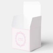 Romantisch Roze Vrijgezellenfeest Favor Box Bedankdoosjes (Geopend)