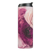 Romantisch rozen boeket: branding. thermosbeker (Gedraaid links)