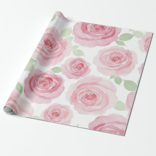 Romantisch rozen inpakpapier