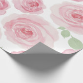 Romantisch rozen inpakpapier (Hoek)