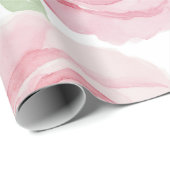 Romantisch rozen inpakpapier (Rol Hoek)