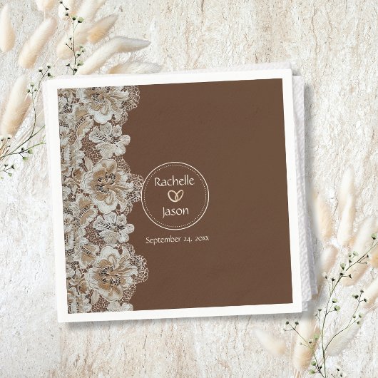 Romantisch Rustiek Western Country Leather and Lac Servet