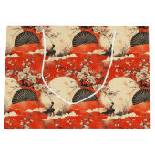 Romantisch Sakura Kimono Koppelpatroon (1) Groot Cadeauzakje (Voorkant)