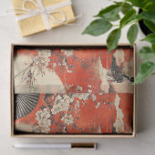 Romantisch Sakura Kimono Koppelpatroon (1) Tissuepapier (Geschenk)