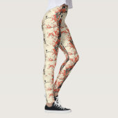 Romantisch Sakura Kimono Koppelpatroon (2) Leggings (Rechts)