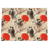 Romantisch Sakura Kimono Koppelpatroon (3) Groot Cadeauzakje (Voorkant)