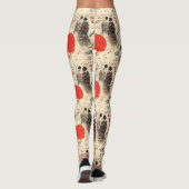 Romantisch Sakura Kimono Koppelpatroon (3) Leggings (Achterkant)