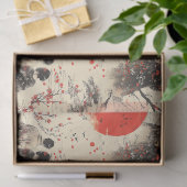 Romantisch Sakura Kimono Koppelpatroon (3) Tissuepapier (Geschenk)