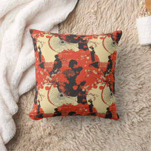 Romantisch Sakura Kimono Koppelpatroon (5) Kussen
