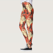 Romantisch Sakura Kimono Koppelpatroon (5) Leggings (Links)