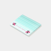Romantisch Schattig Mooi Stijlvol ,Gestreept,Lieve Post-it® Notes (Schuin)