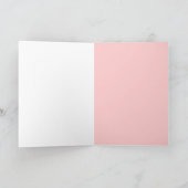 Romantisch Schattige zeepaardpaar houdt van harten Feestdagen Kaart (Binnen)