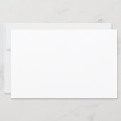 Romantisch schets huwelijksmenu met vintage parfum (Achterkant)