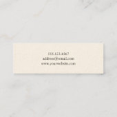 Romantisch Script Afstuderen Aankondiging Naam Kaa (Achterkant)