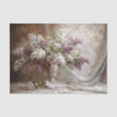 Romantisch Sering Bloemboeket Decoupage Tissuepapier (Voorkant)