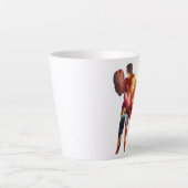 Romantisch silhouet liefde explosie Mok – Vibrant  (Voorkant)