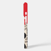 Romantisch silhouet paar cityscape harten Case-Mate iPhone case (Achterkant / Links)