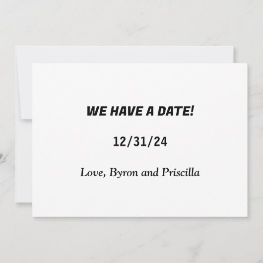 Romantisch Silhouet Paar Wandeling in het Bos Aankondiging (Achterkant)