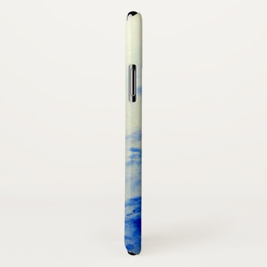 Romantisch sinaasappel roze waterverf orchidee sch Case-Mate iPhone case (Achterkant / rechts)