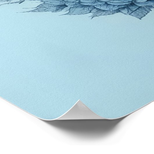 Romantisch skelet paar poster (Hoek)