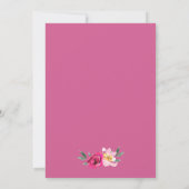 Romantisch sprookje gelukkig ooit na het huwelijk kaart (Achterkant)