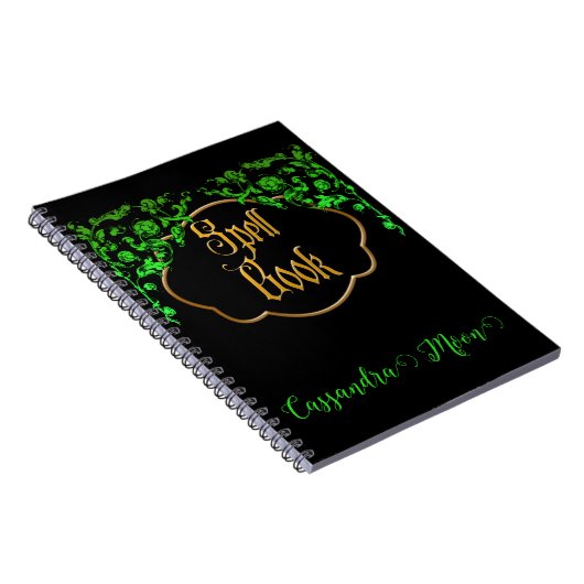 Romantisch Sprookje Natuur Magie Toverboek Notitieboek (Rechterzijde)