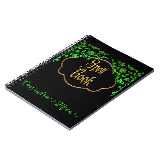 Romantisch Sprookje Natuur Magie Toverboek Notitieboek (Linkerzijde)