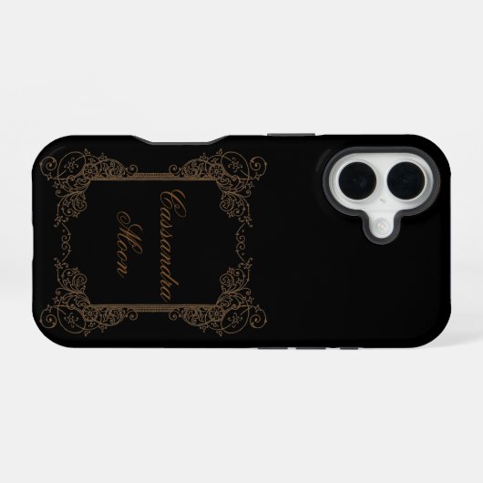  romantisch steampunk sprookje iPhone 16 hoesje (Achterkant horizontaal)