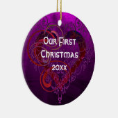 Romantisch Stel Aangepast Jaar Kerst Ornament (Rechts)