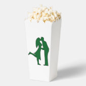 Romantisch stel dat gunstbox kust bedankdoosjes (Popped)