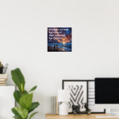 💞 Romantisch stel liefde Valentijn citatentekenin Poster (Thuiskantoor)