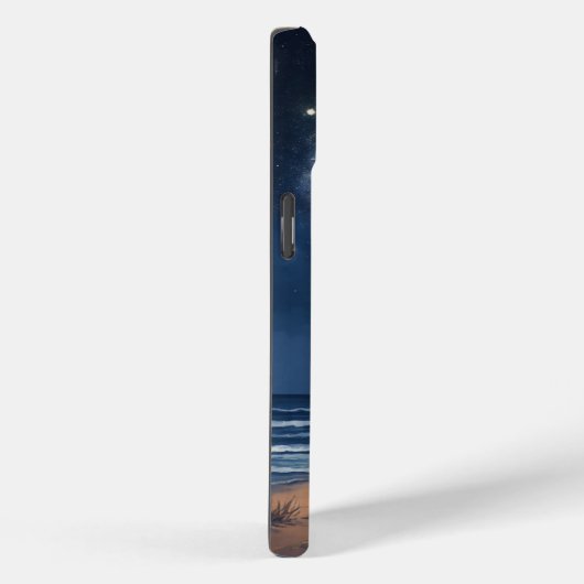 Romantisch Sterrennacht paar iPhone 15 Hoesje (Achterkant / Rechts)