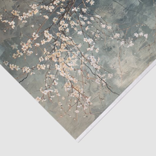 Romantisch stilleven Moody Bloemen Weefselpapier Tissuepapier (Detail)