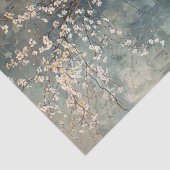Romantisch Stilleven Mooie Bloemen Tissuepapier (Detail)