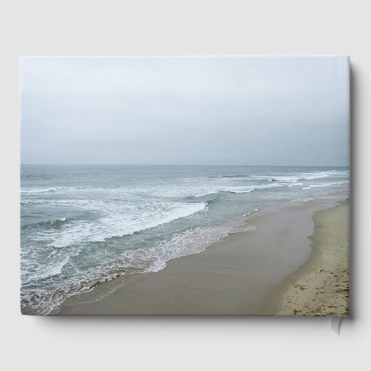 romantisch strand gastenboek (Achterkant)