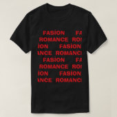ROMANTISCH T-SHIRT (Design voorkant)