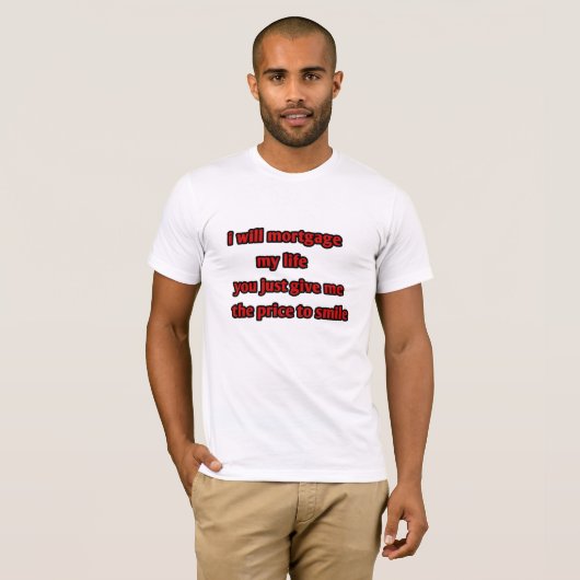 Romantisch T-shirt (Voorkant volledig)