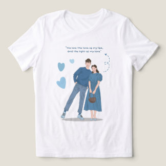 Romantisch T-shirt voor koppels