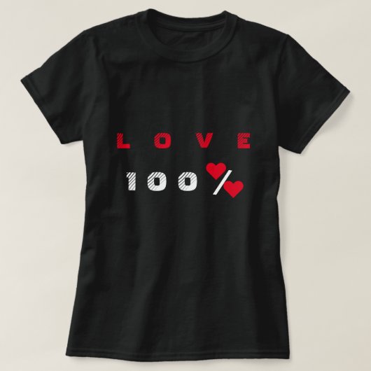 Romantisch T-shirt voor vrouwen (Design voorkant)