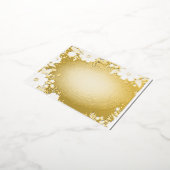 Romantisch thema folie feestdagen briefkaart (Gedraaid)