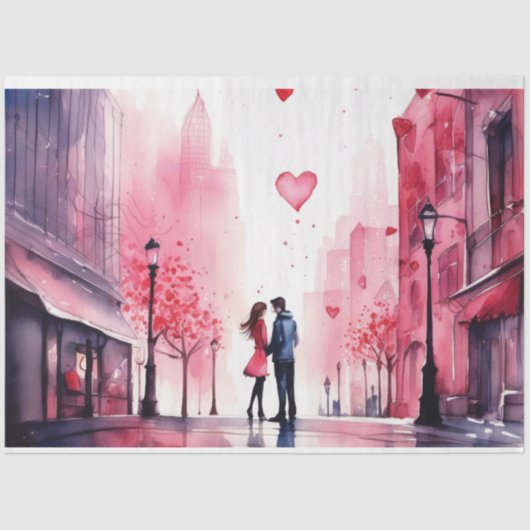 romantisch tissuepapier (Voorkant)